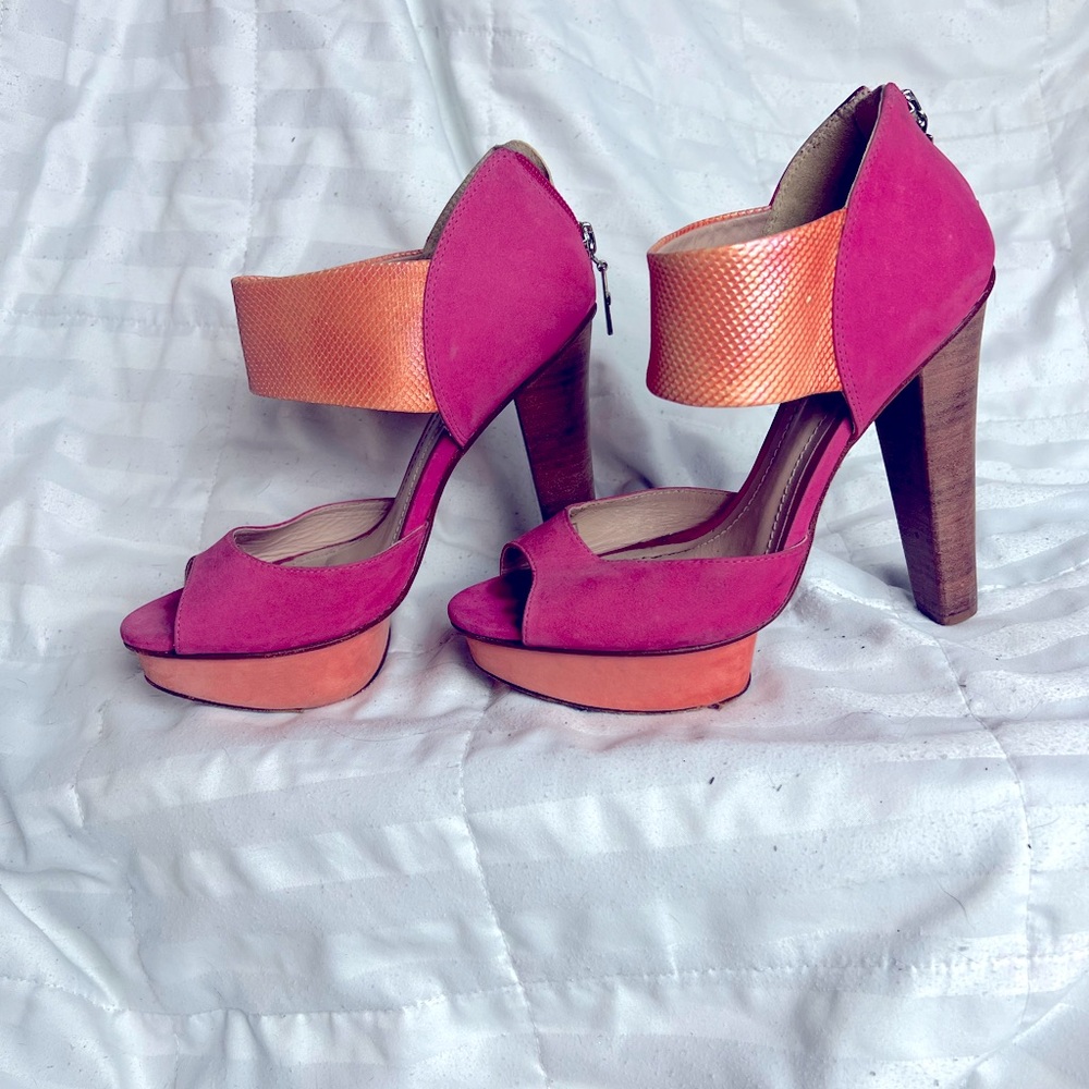 Biondini Summer Sandles - size 7 - 6inch heel - Picture 3 of 7